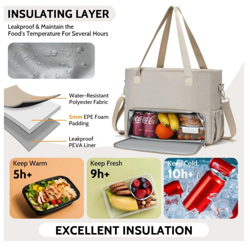 Insulated Food Delivery Tote Bag Acalora