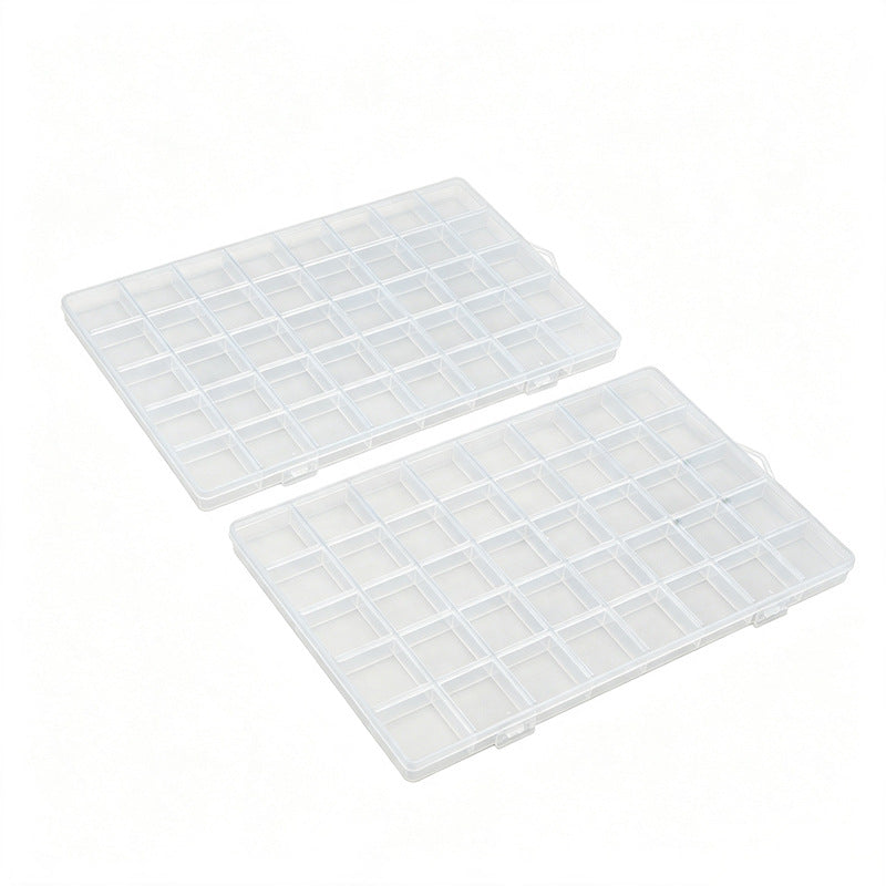 Multi-Compartment Storage Organizer with Secure Latch Acalora