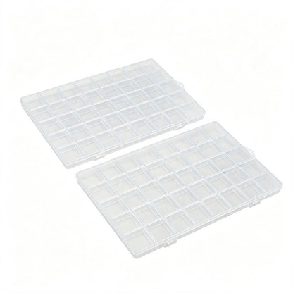 Multi-Compartment Storage Organizer with Secure Latch Acalora