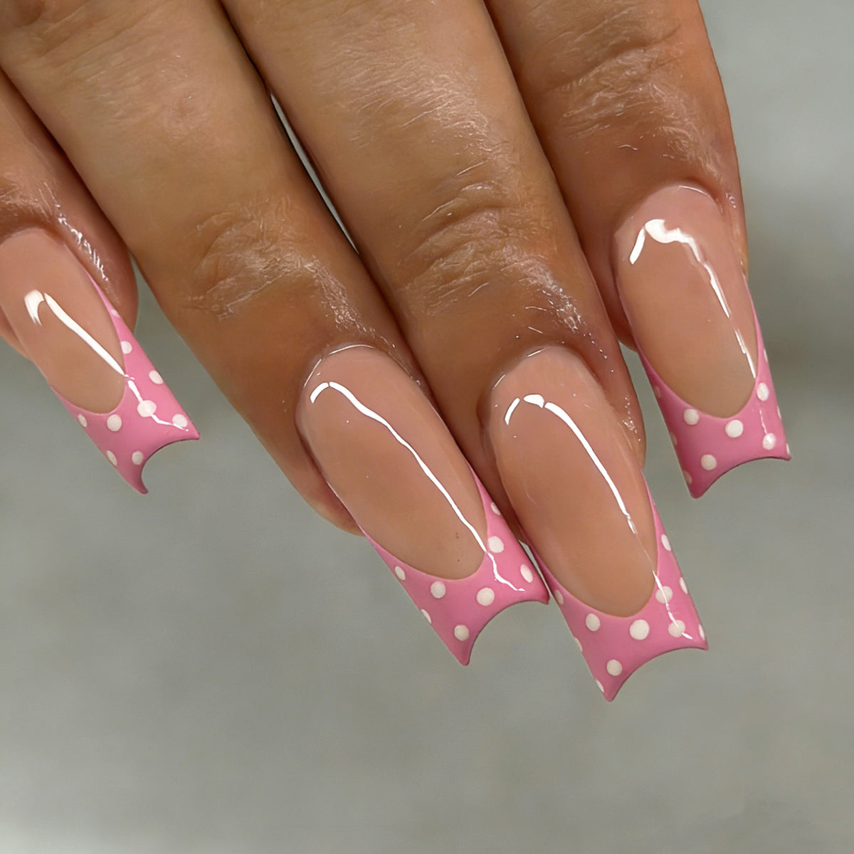 Decorative Polka Dot Nail Art Tips Acalora