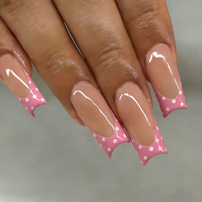Decorative Polka Dot Nail Art Tips Acalora