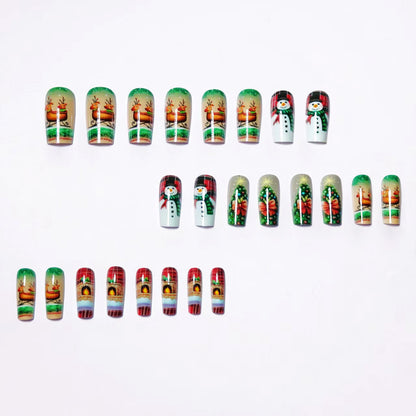 Holiday-Themed Nail Art Design Acalora
