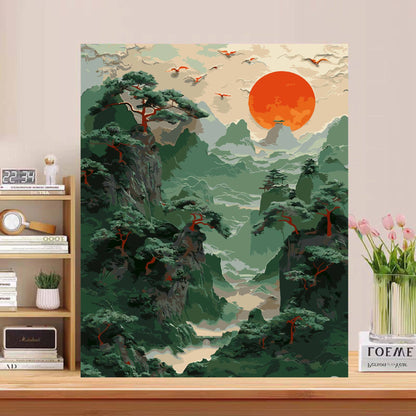 Majestic Landscape Canvas Art Print