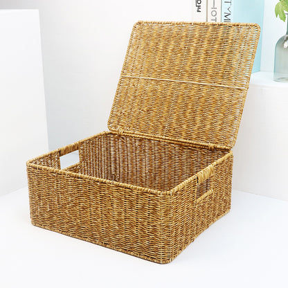 Rectangular Woven Storage Box Acalora