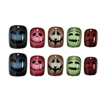 Halloween-Themed Artistic Nail Art Tips Acalora