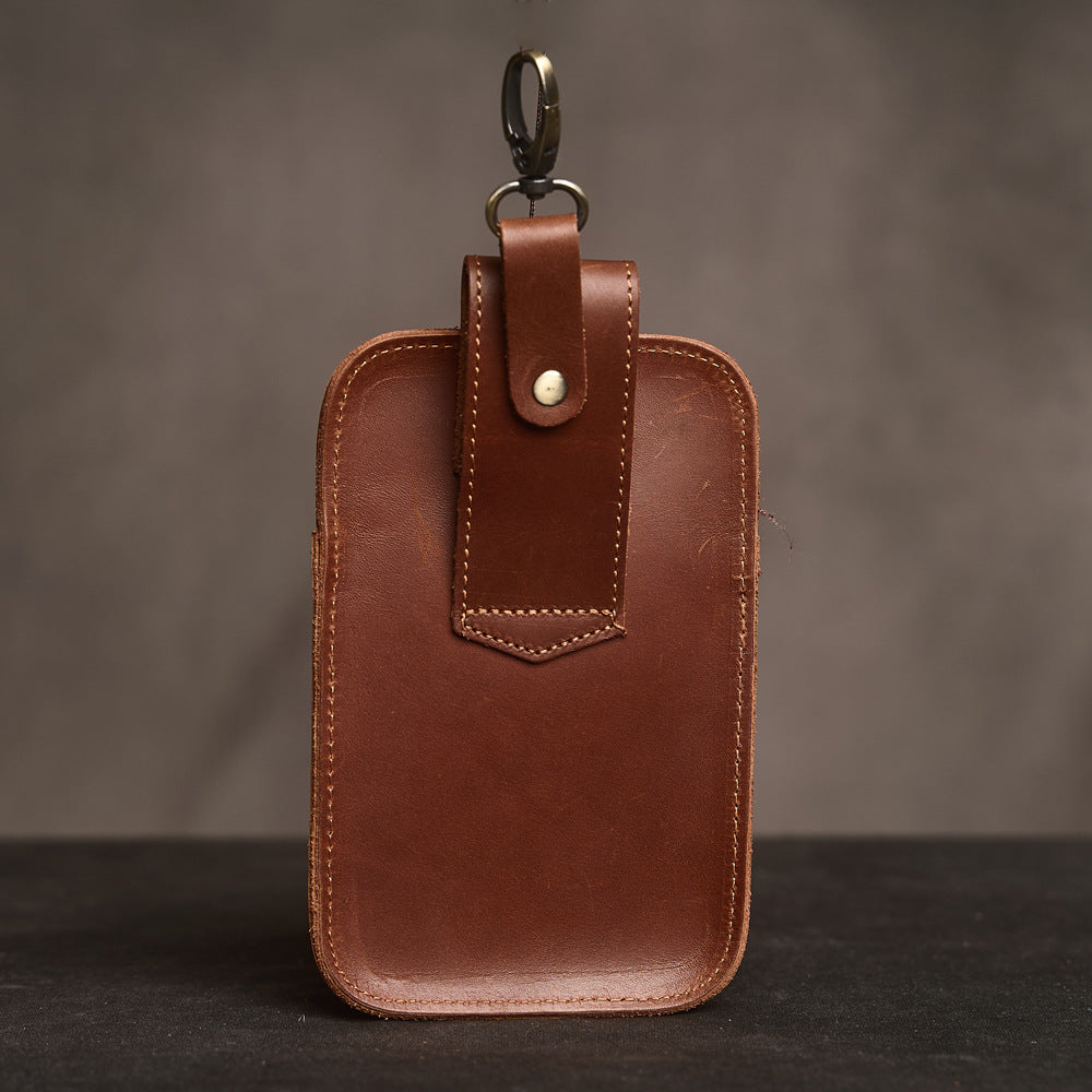 EliteGuard – Luxurious Leather Hip Bag for Men Skanto