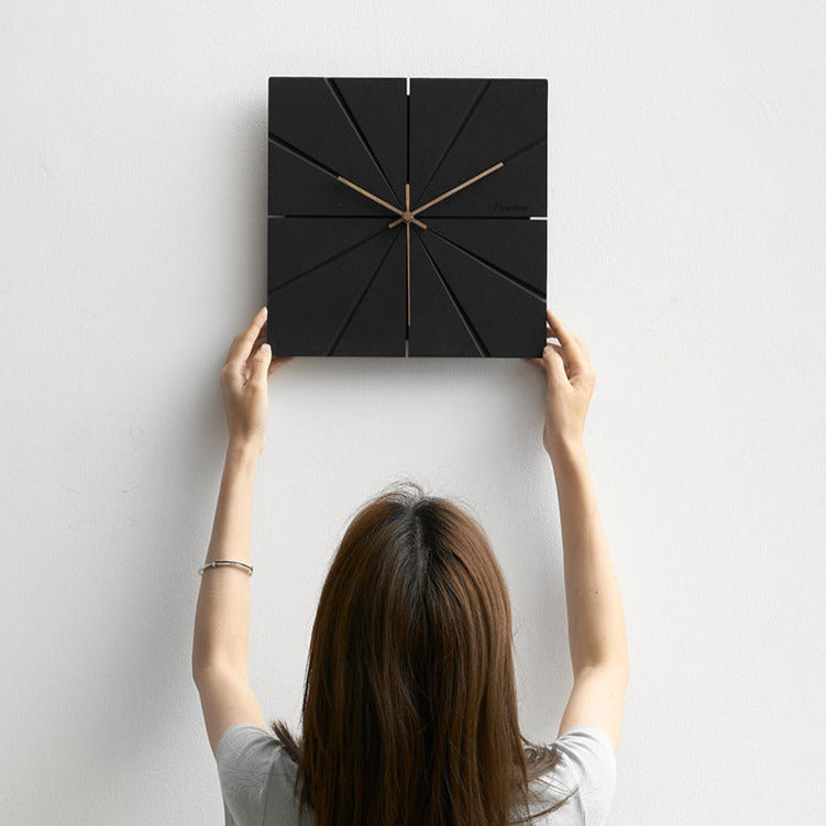 BowLift | Minimalist Modern Silent Wall Clock for Living Room