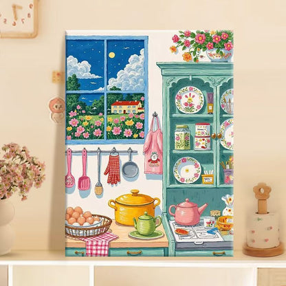 Kitchen-Themed Decorative Canvas Art