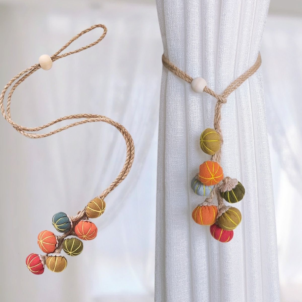 Decorative curtain tiebacks Acalora