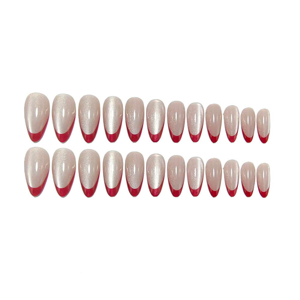 Artificial nails with elegant tip design Acalora