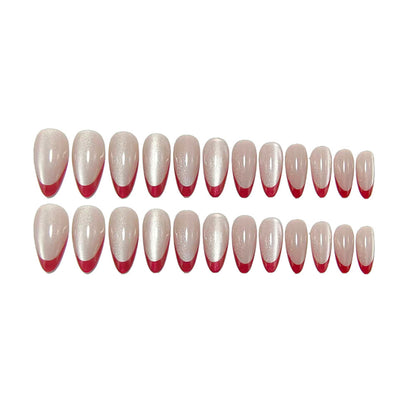 Artificial nails with elegant tip design Acalora