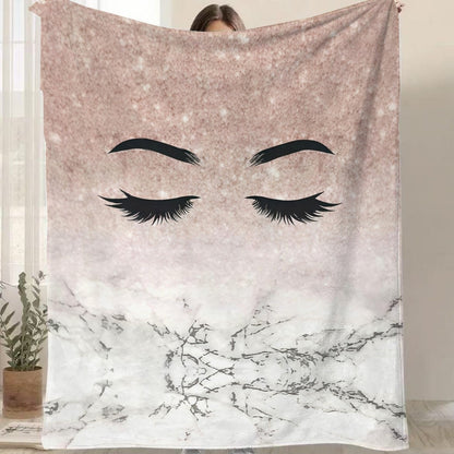 Artistic Patterned Throw Blanket