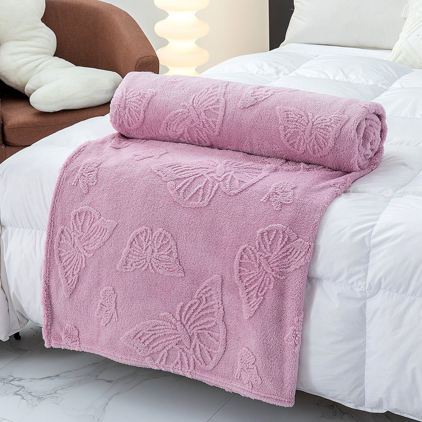 Ladies Cozy Blend Blanket Kalsten