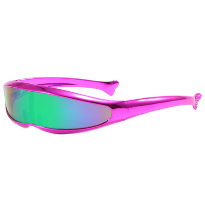 Women's Sporty Sunglasses with ergonomic design and mirrored lenses Karnz