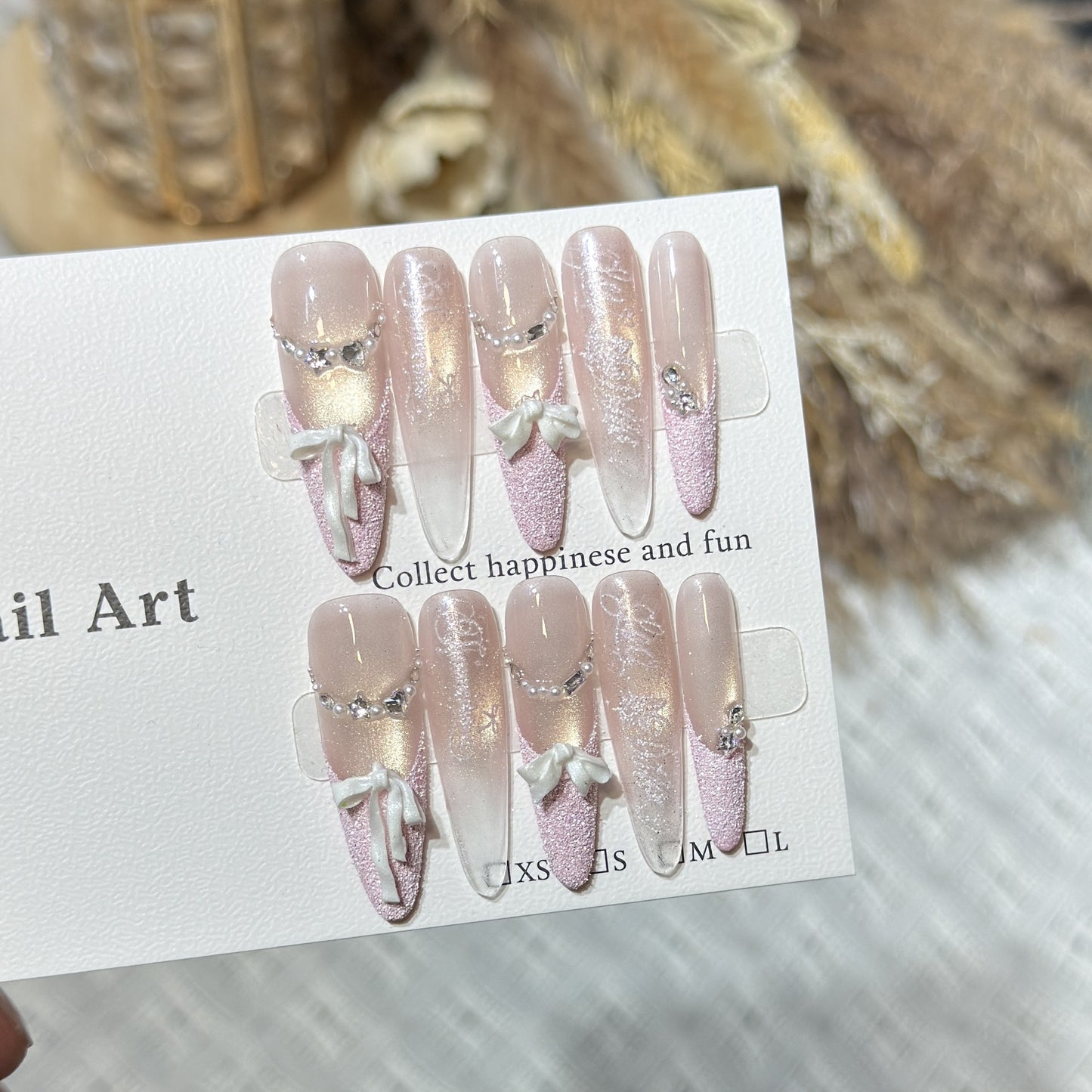Elegant Stiletto Nail Art Extensions Acalora