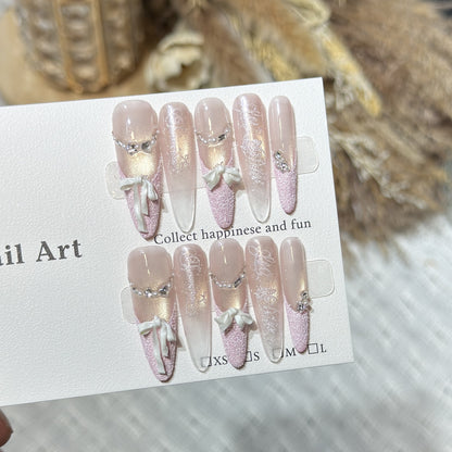 Elegant Stiletto Nail Art Extensions Acalora
