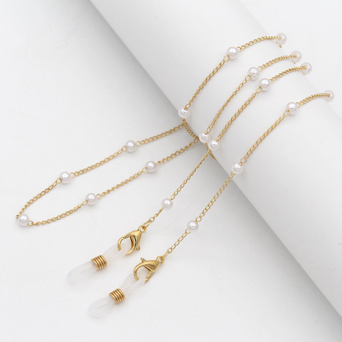 Elegant Crystal-Embellished Eyewear Chain Acalora 1788159829