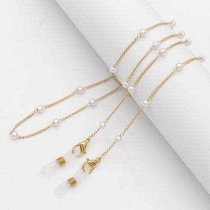 Elegant Crystal-Embellished Eyewear Chain Acalora 1788159829