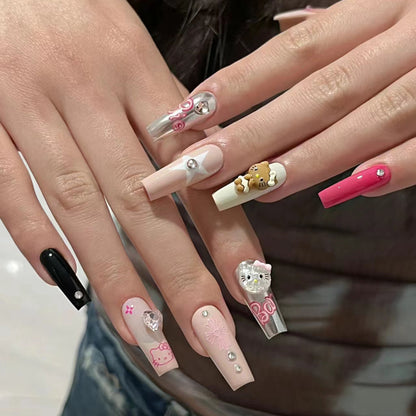 Cute Cartoon Nail Art Set Acalora