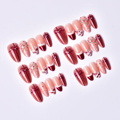 Glamorous Press-On Nail Art Set Acalora