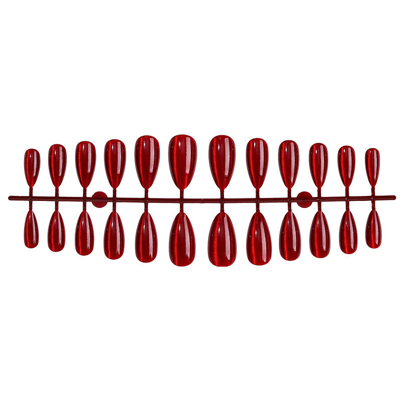 Stylish Almond-Shaped Press-On Nails Acalora