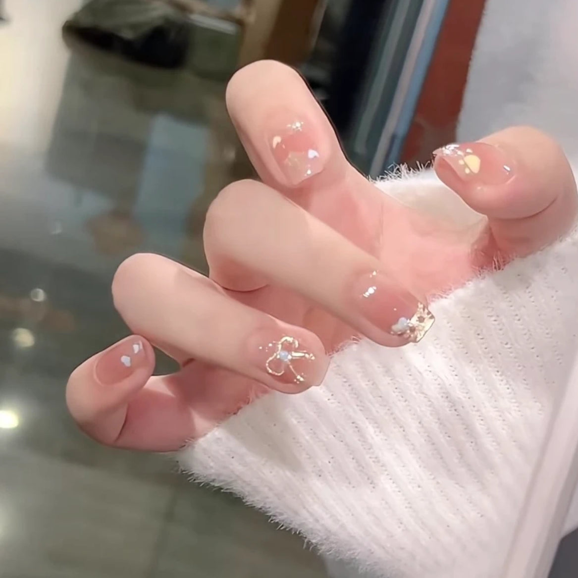 Creative artificial nails with cute animal designs Acalora