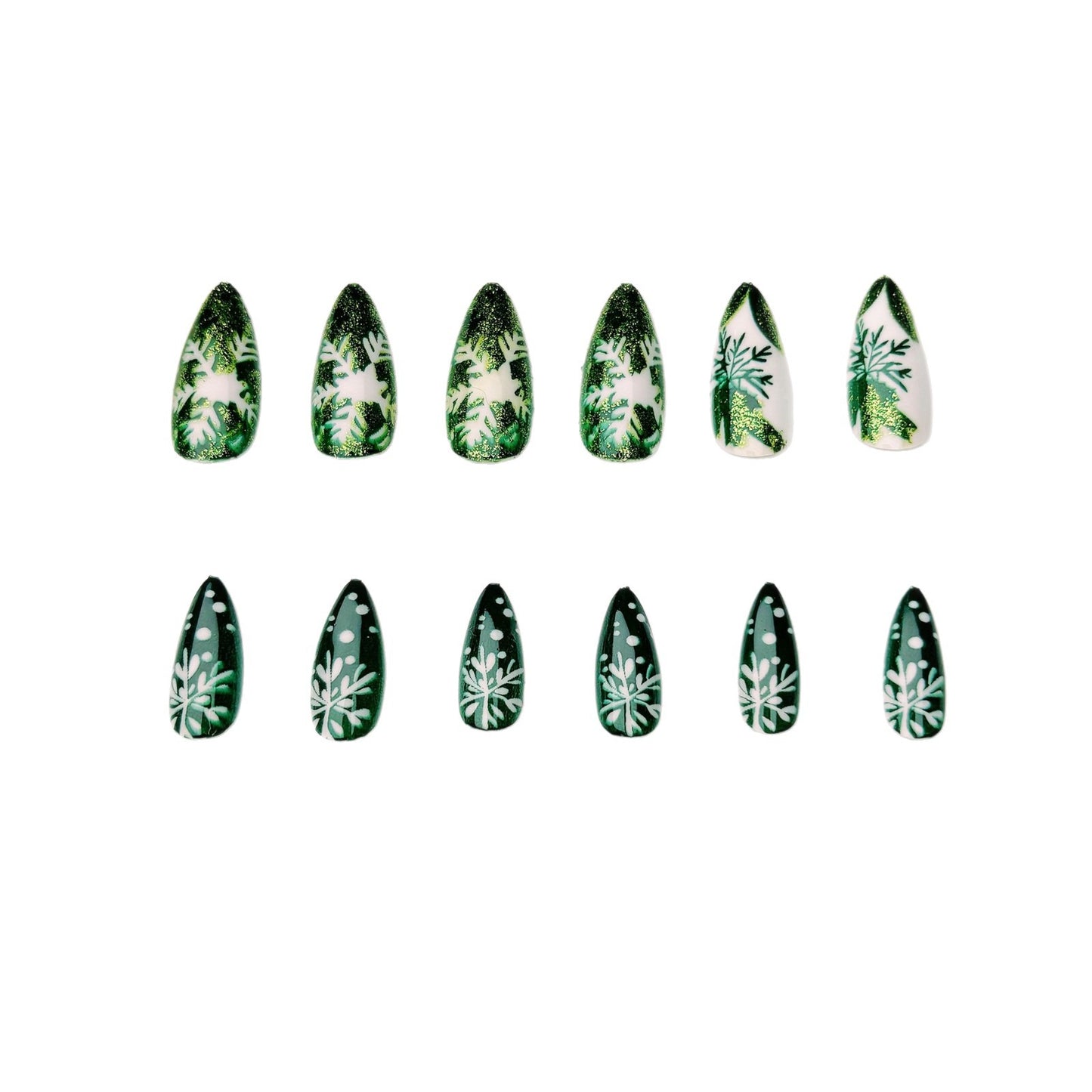 Festive Winter-Themed Nail Art Acalora 1788155575