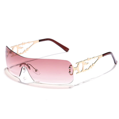 Women's fashionable sports sunglasses with innovative design and UV protection Karnz