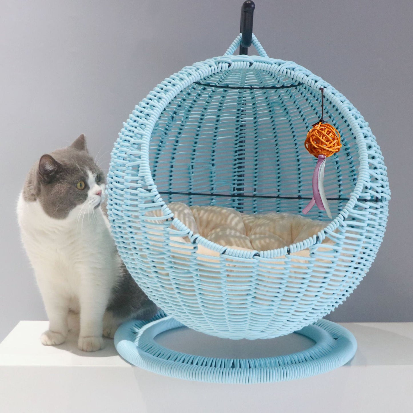 Hanging basket with comfortable padding Acalora