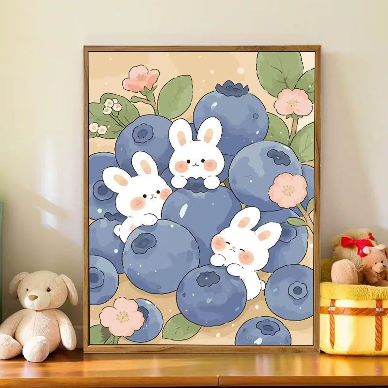 Playful Bunny-Themed Wall Art