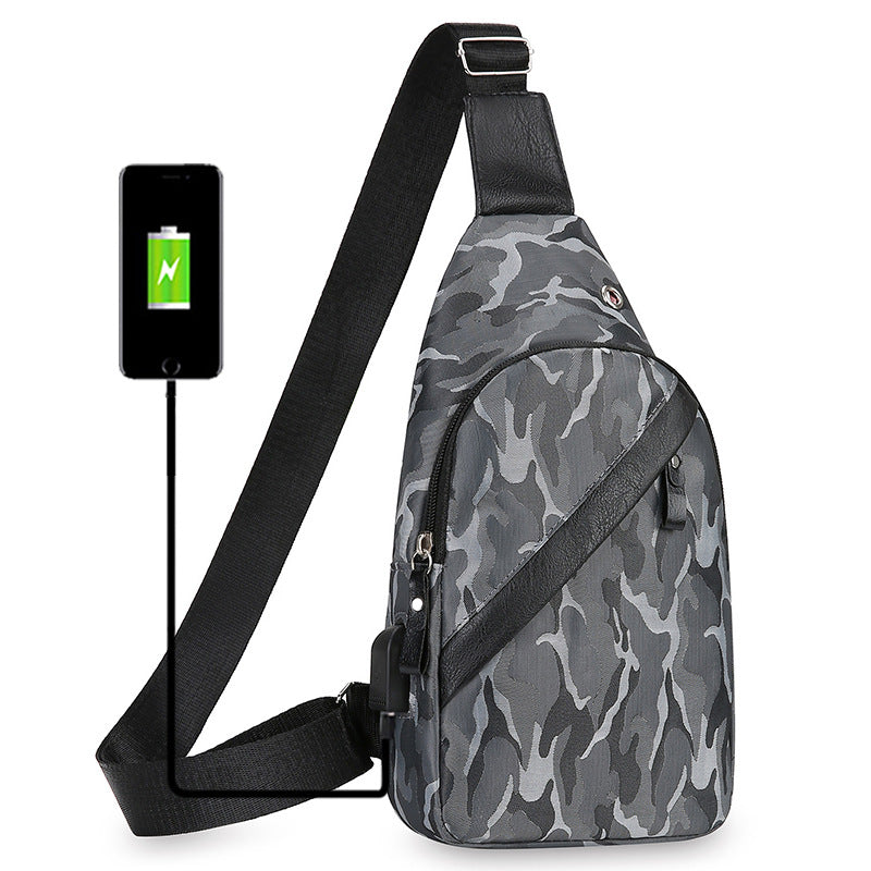Stylish Camouflage Sling Bag Acalora