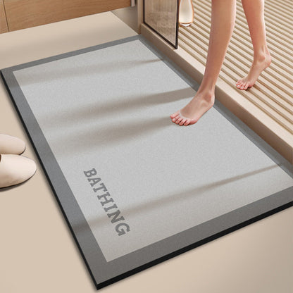 Absorbent Bathroom Floor Mat