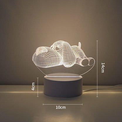 LED Tiger Figure Decorative Lamp
