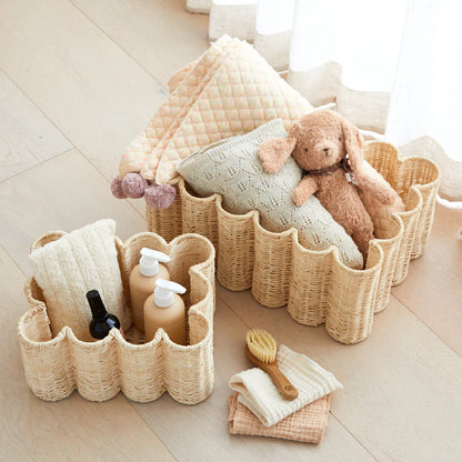 Artistic Woven Storage Basket Acalora