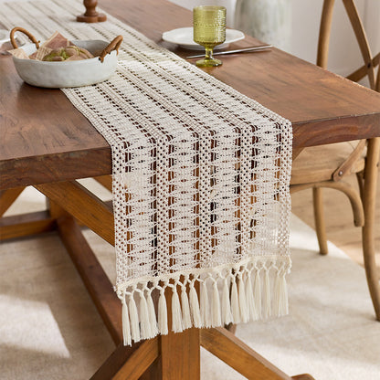 Elegant Textured Table Runner