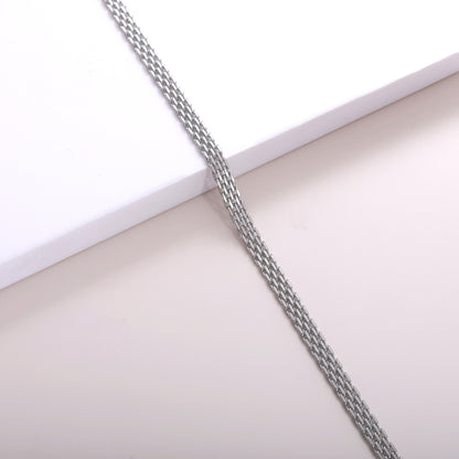 Luxe Interwoven Chain Necklace Acalora