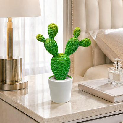Glittering Cactus Decorative Figure Acalora