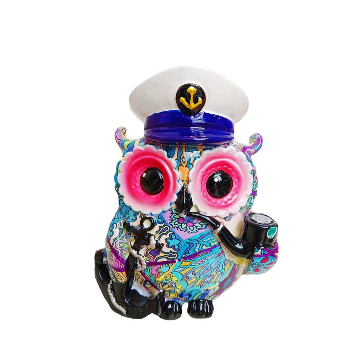 Artful owl figure in maritime design Acalora