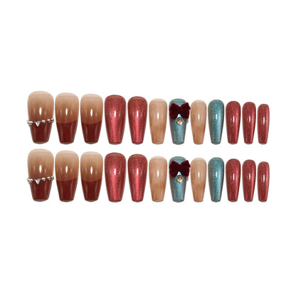 Artificial nails in elegant glamour design Acalora