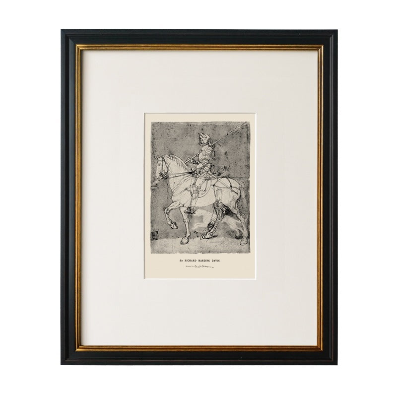 framed historical artworks