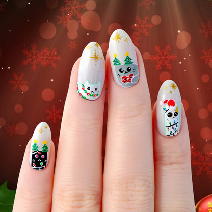 Christmas Nail Art Set Acalora