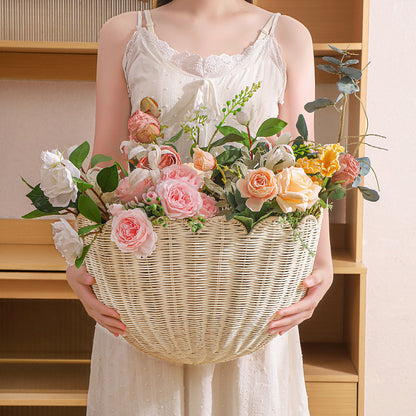 Decorative Woven Flower Pot Acalora