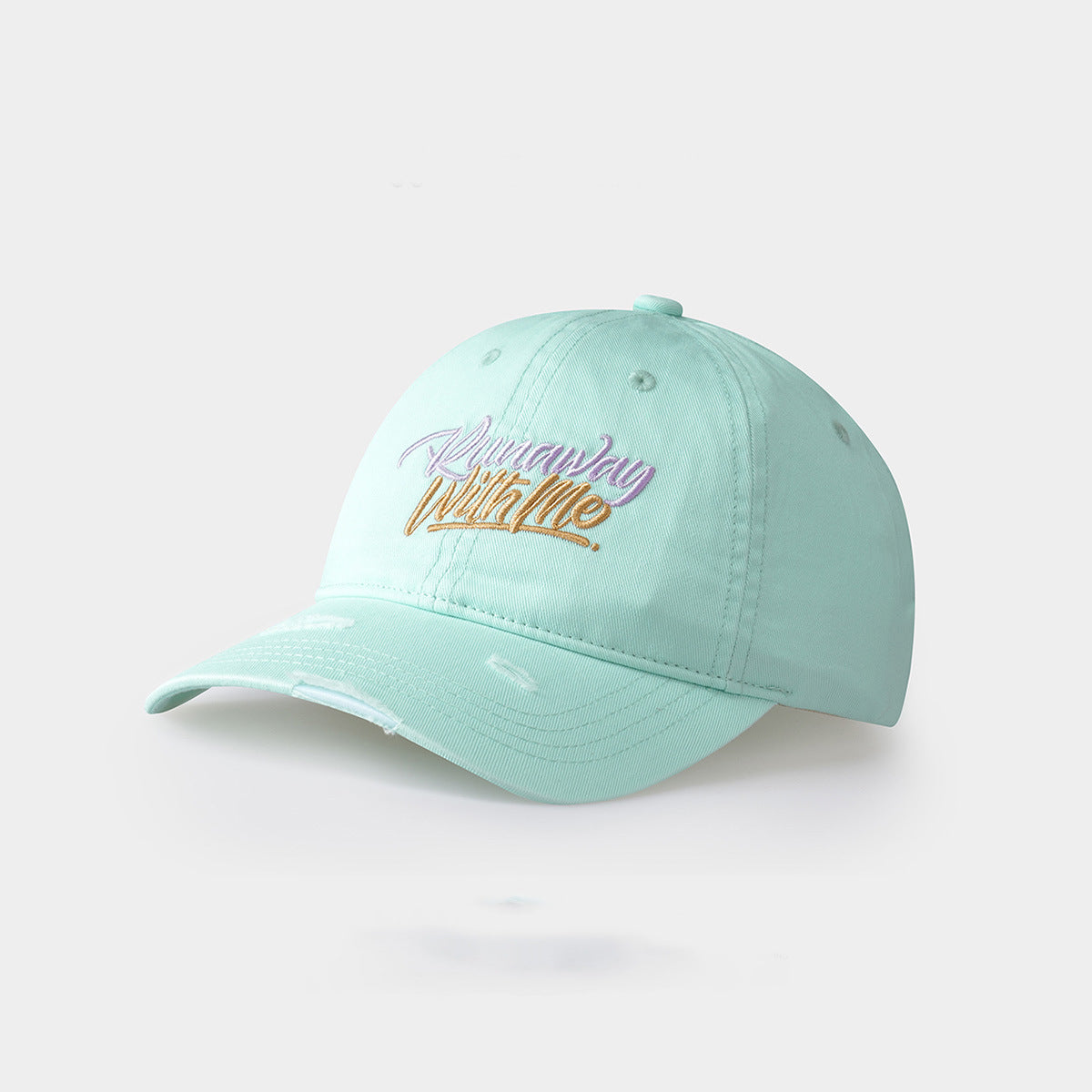 Distressed Inspirational Quote Baseball Cap