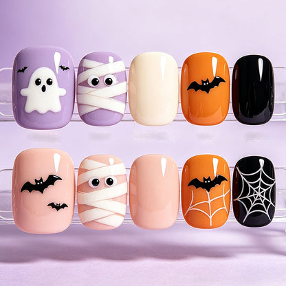 Themed Ghost and Halloween Nail Art Tips Acalora
