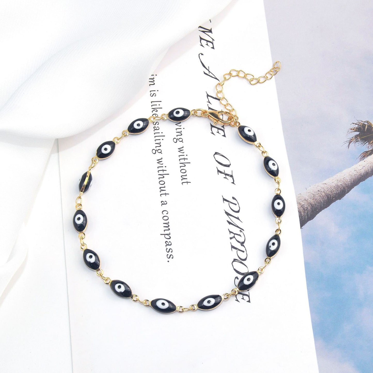 Decorative Evil Eye Necklace Acalora