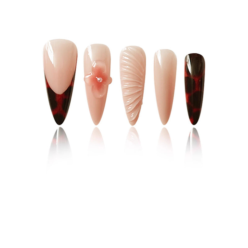 Premium Stiletto Press-On Nail Art Set Acalora