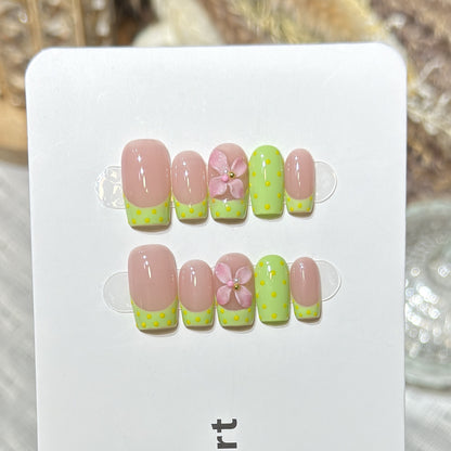 Reusable Press-On Nail Set Acalora