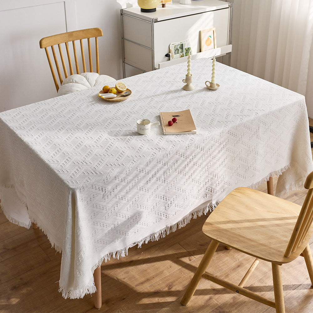 Elegant Textured Tablecloth  1788834190