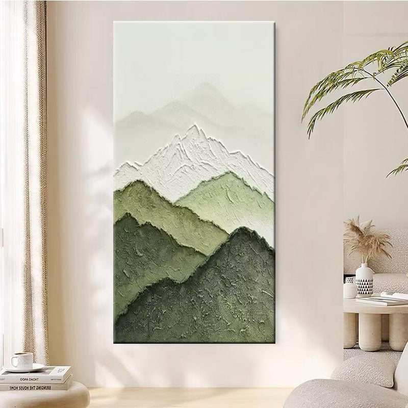Elegant Mountain Landscape Canvas Artwork
