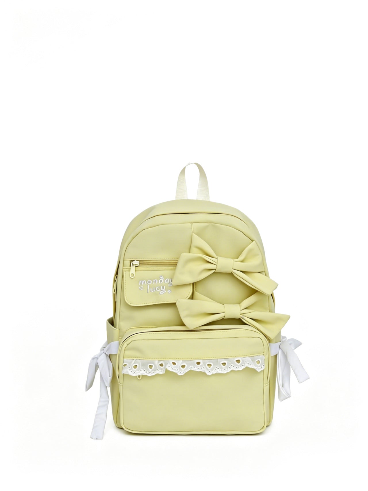 Cute Bow-Accent School Backpack Bowlift